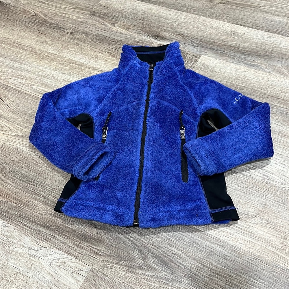 Columbia Blue Kids Fleece Zip Up 14/16 - Picture 1 of 8